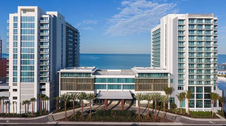 Wyndham Grand Clearwater Beach Exterior. Images powered by <a href="https://iceportal.shijigroup.com" target="_blank" rel="noopener">Ice Portal</a>.
