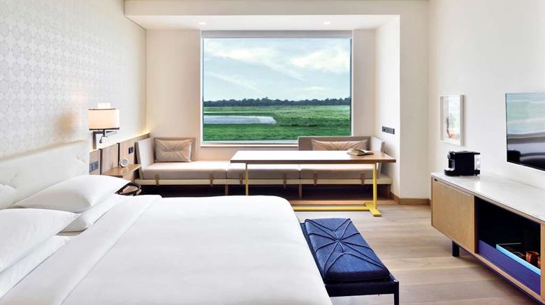 <b>ANdAZ Delhi Room</b>. Images powered by <a href="https://iceportal.shijigroup.com/" title="IcePortal" target="_blank">IcePortal</a>.