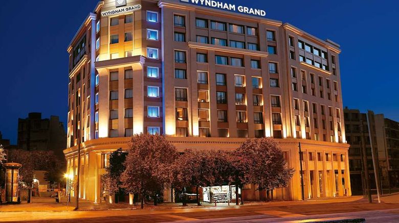 Wyndham Grand Athens Exterior. Images powered by <a href="https://iceportal.shijigroup.com" target="_blank" rel="noopener">Ice Portal</a>.