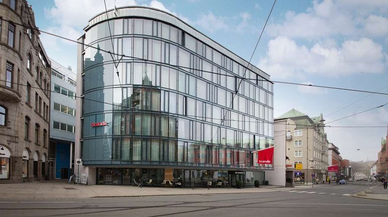 Scandic Grensen Exterior. Images powered by <a href="https://iceportal.shijigroup.com" target="_blank" rel="noopener">Ice Portal</a>.