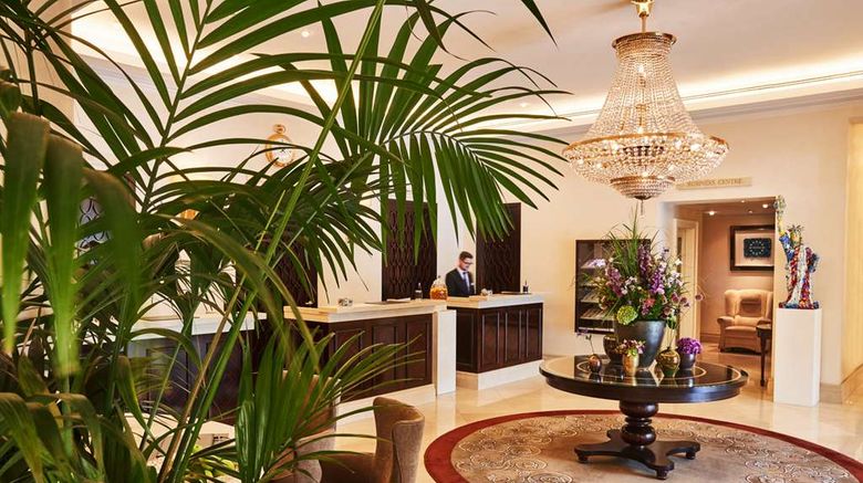 <b>Steigenberger Icon Parkhotel Duesseldorf Lobby</b>. Images powered by <a href=https://www.travelagewest.com/Hotels/Duesseldorf-Germany/