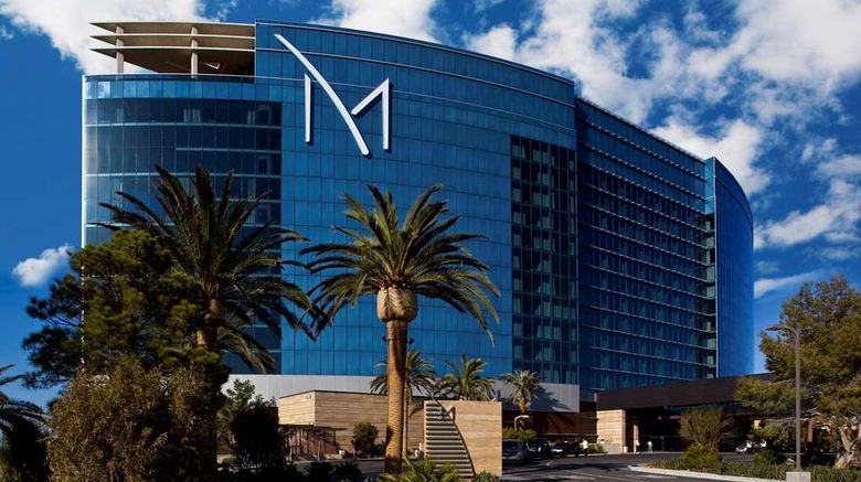 M Resort Spa Casino Exterior. Images powered by <a href=https://www.travelweekly.com/Hotels/Henderson-NV/
