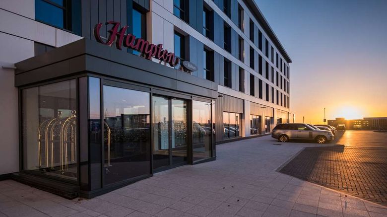 Hampton by Hilton Aberdeen Airport Exterior. Images powered by <a href="https://iceportal.shijigroup.com" target="_blank" rel="noopener">Ice Portal</a>.