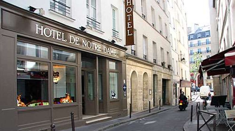 Notre Dame Hotel Exterior. Images powered by <a href="https://iceportal.shijigroup.com" target="_blank" rel="noopener">Ice Portal</a>.