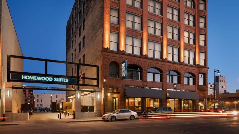 <b>Homewood Suites by Hilton Milwaukee Exterior</b>. Images powered by <a href="https://iceportal.shijigroup.com/" title="IcePortal" target="_blank">IcePortal</a>.