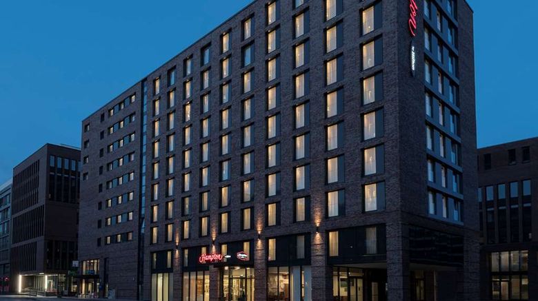 <b>Hampton by Hilton Hamburg City Centre Exterior</b>. Images powered by <a href="https://iceportal.shijigroup.com/" title="IcePortal" target="_blank">IcePortal</a>.