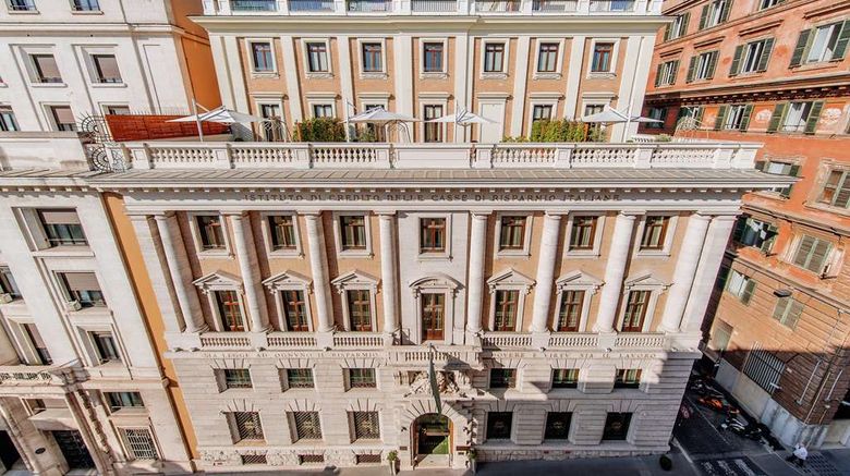 Aleph Rome Hotel, Curio Collection Exterior. Images powered by <a href="https://iceportal.shijigroup.com" target="_blank" rel="noopener">Ice Portal</a>.