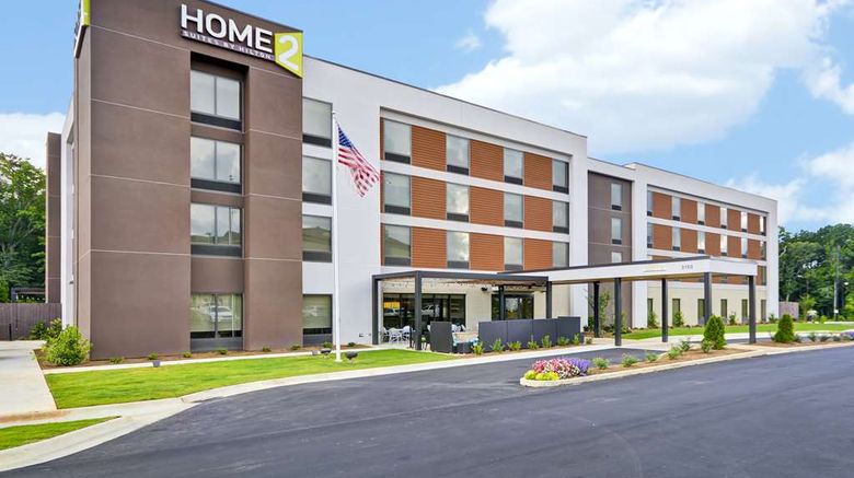 Home2 Suites by Hilton Opelika Exterior. Images powered by <a href="https://iceportal.shijigroup.com" target="_blank" rel="noopener">Ice Portal</a>.