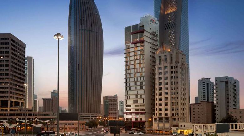 <b>Ramada Encore Kuwait Downtown Exterior</b>. Images powered by <a href="https://iceportal.shijigroup.com/" title="IcePortal" target="_blank">IcePortal</a>.