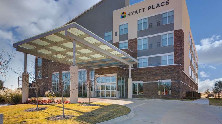 Hyatt Place Dallas/Allen Exterior. Images powered by <a href="https://iceportal.shijigroup.com" target="_blank" rel="noopener">Ice Portal</a>.