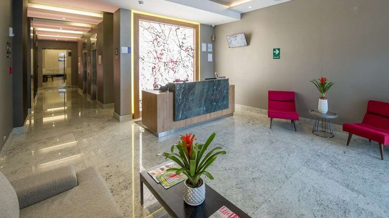 <b>Best Western Plus Urban Larco Hotel Lobby</b>. Images powered by <a href="https://iceportal.shijigroup.com/" title="IcePortal" target="_blank">IcePortal</a>.