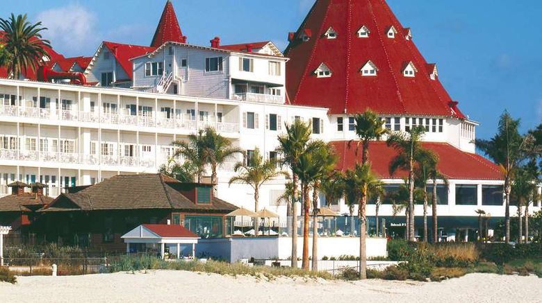Hotel del Coronado, Curio Collection Exterior. Images powered by <a href="https://iceportal.shijigroup.com" target="_blank" rel="noopener">Ice Portal</a>.