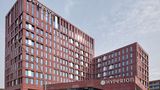 <b>Hyperion Hotel Hamburg Exterior</b>. Images powered by <a href="https://iceportal.shijigroup.com/" title="IcePortal" target="_blank">IcePortal</a>.