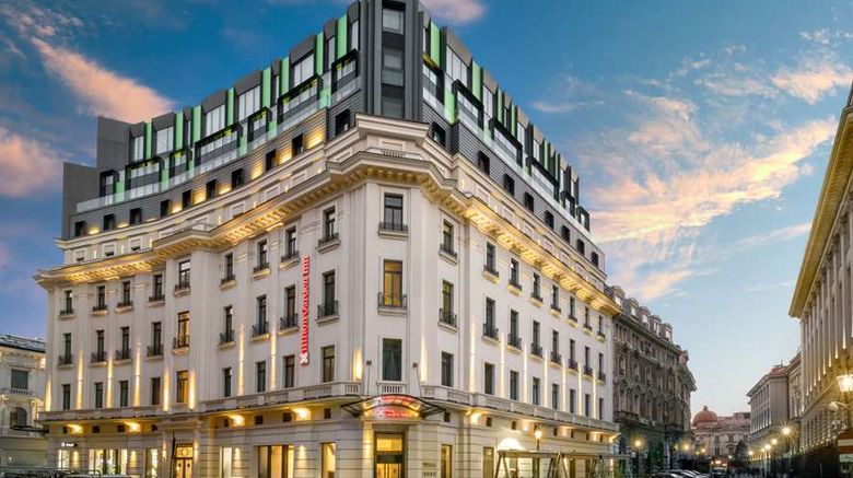 <b>Hilton Garden Inn Bucharest Old Town Exterior</b>. Images powered by <a href="https://iceportal.shijigroup.com/" title="IcePortal" target="_blank">IcePortal</a>.