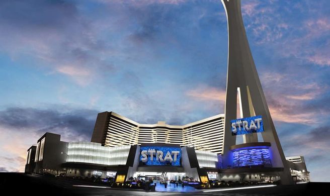 Strat Hotel, Casino and SkyPod Exterior