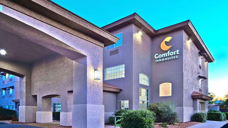 Comfort Inn  and  Suites Exterior. Images powered by <a href=https://www.travelweekly.com/Hotels/Sierra-Vista-AZ/