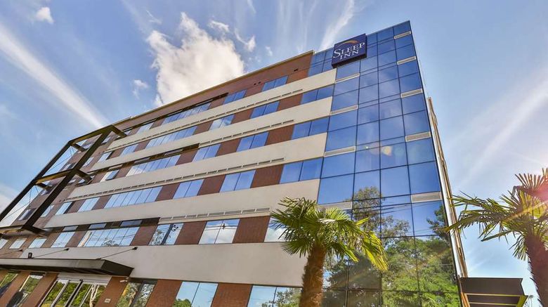 Sleep Inn Guarulhos Exterior. Images powered by <a href="https://iceportal.shijigroup.com" target="_blank" rel="noopener">Ice Portal</a>.