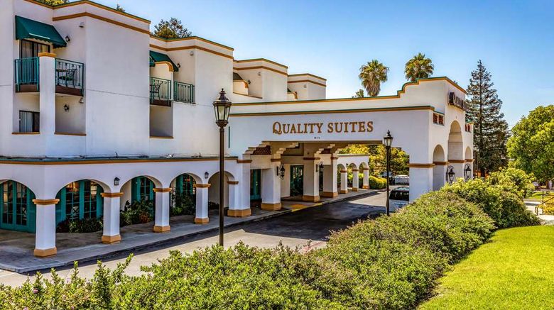 Quality Suites Downtown San Luis Obispo Exterior. Images powered by <a href="https://iceportal.shijigroup.com" target="_blank" rel="noopener">Ice Portal</a>.