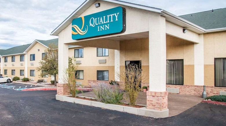 <b>Quality Inn Colorado Springs Airport Exterior</b>. Images powered by <a href="https://iceportal.shijigroup.com/" title="IcePortal" target="_blank">IcePortal</a>.