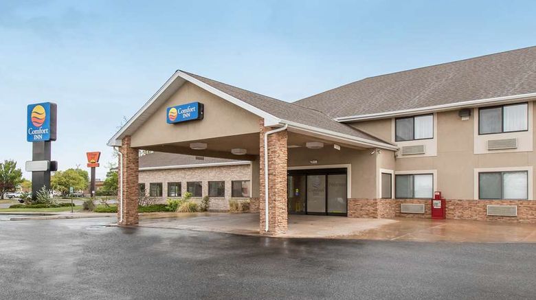 <b>Comfort Inn Exterior</b>. Images powered by <a href="https://iceportal.shijigroup.com/" title="IcePortal" target="_blank">IcePortal</a>.