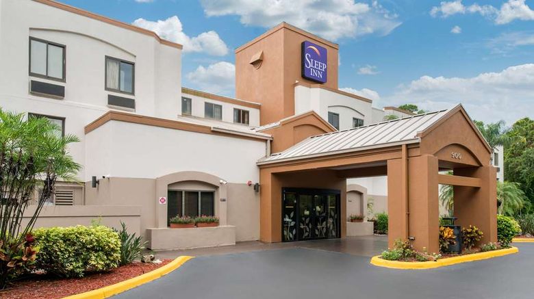<b>Sleep Inn Exterior</b>. Images powered by <a href="https://iceportal.shijigroup.com/" title="IcePortal" target="_blank">IcePortal</a>.