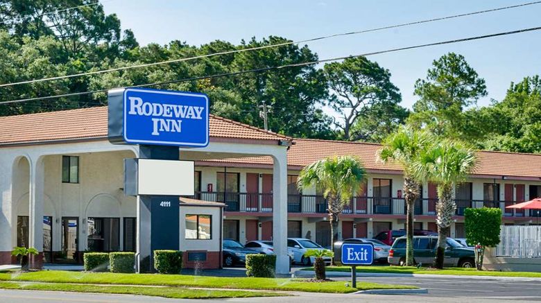 <b>Rodeway Inn Panama City Exterior</b>. Images powered by <a href="https://iceportal.shijigroup.com/" title="IcePortal" target="_blank">IcePortal</a>.