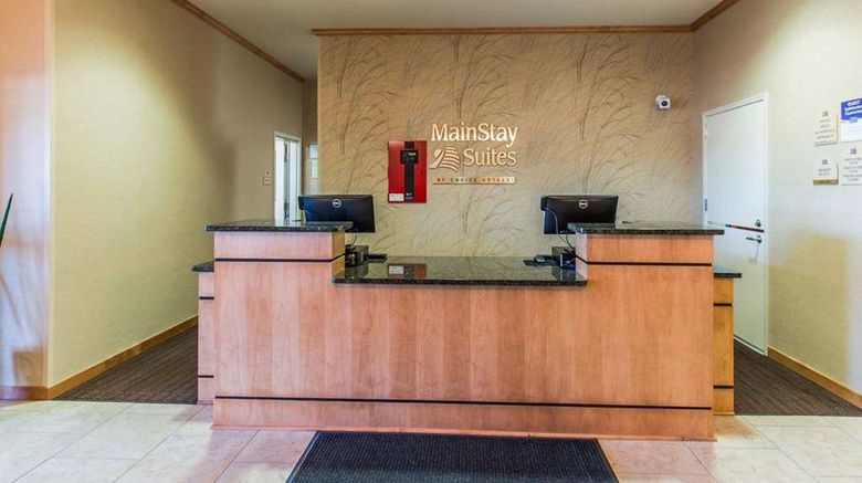 <b>MainStay Suites Sidney Lobby</b>. Images powered by <a href="https://iceportal.shijigroup.com/" title="IcePortal" target="_blank">IcePortal</a>.