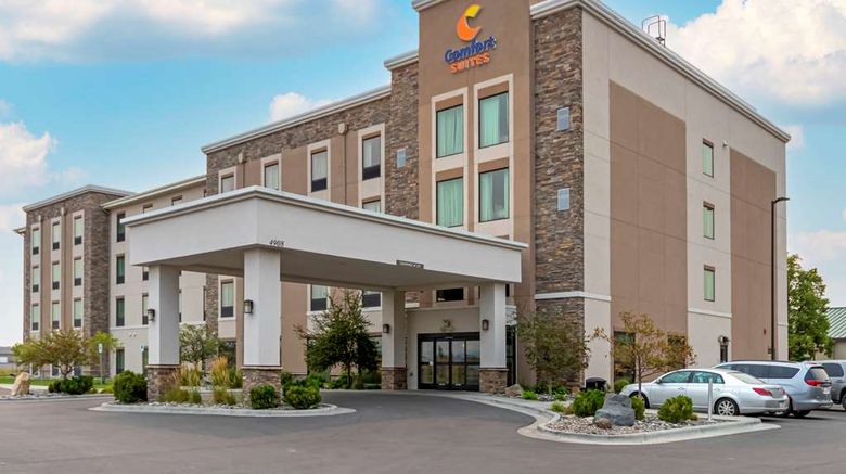 Comfort Suites Billings Exterior. Images powered by <a href="https://iceportal.shijigroup.com" target="_blank" rel="noopener">Ice Portal</a>.