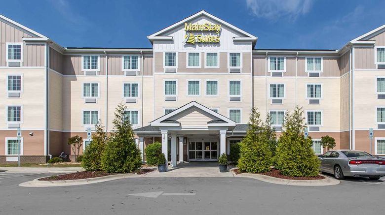 MainStay Suites Camp Lejeune Exterior. Images powered by <a href="https://iceportal.shijigroup.com" target="_blank" rel="noopener">Ice Portal</a>.