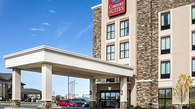 Comfort Suites Fargo Exterior. Images powered by <a href="https://iceportal.shijigroup.com" target="_blank" rel="noopener">Ice Portal</a>.