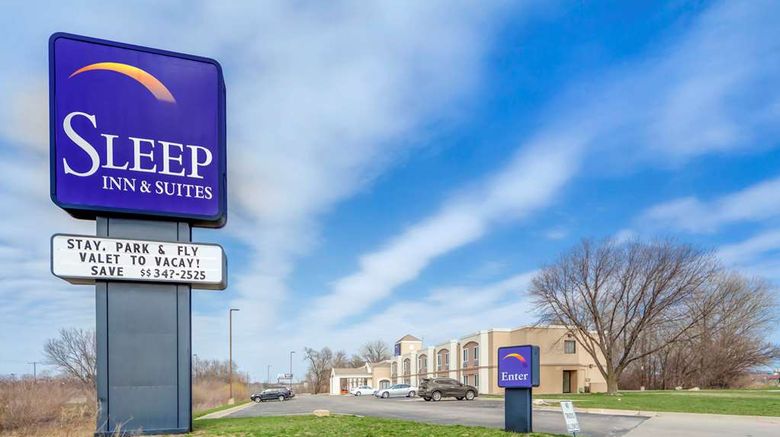 <b>Sleep Inn & Suites Airport Exterior</b>. Images powered by <a href="https://iceportal.shijigroup.com/" title="IcePortal" target="_blank">IcePortal</a>.