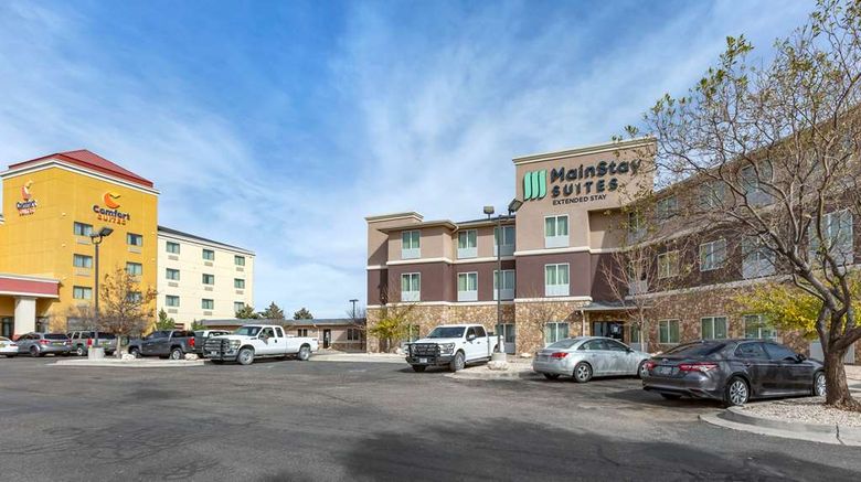 <b>Comfort Suites Hobbs Exterior</b>. Images powered by <a href="https://iceportal.shijigroup.com/" title="IcePortal" target="_blank">IcePortal</a>.