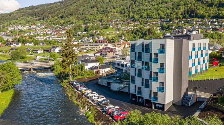 <b>Quality Hotel Sogndal Exterior</b>. Images powered by <a href="https://iceportal.shijigroup.com/" title="IcePortal" target="_blank">IcePortal</a>.