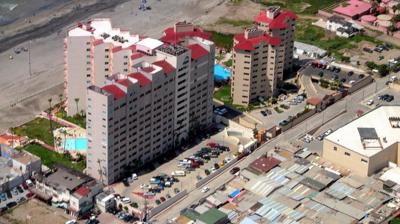 <b>Rosarito Inn Condominium Hotel Suites Exterior</b>. Images powered by <a href="https://leonardo.com/" title="Leonardo Worldwide" target="_blank">Leonardo</a>.