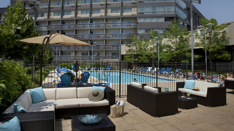 <b>Toronto Don Valley Hotel & Suites Exterior</b>. Images powered by <a href="https://leonardo.com/" title="Leonardo Worldwide" target="_blank">Leonardo</a>.