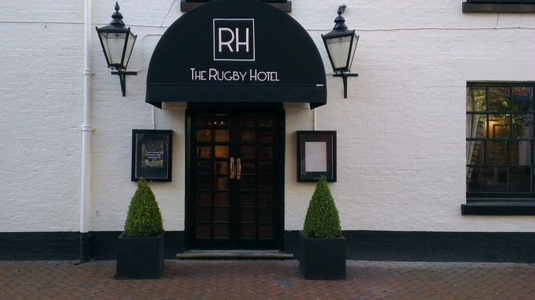 The Rugby Hotel Exterior. Images powered by <a href="http://www.leonardo.com" target="_blank" rel="noopener">Leonardo</a>.