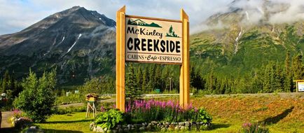 McKinley Creekside Cabins Lobby