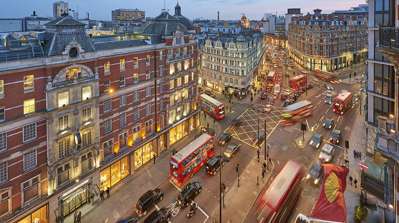 <b>Mandarin Oriental Hyde Park Exterior</b>. Images powered by <a href="https://leonardo.com/" title="Leonardo Worldwide" target="_blank">Leonardo</a>.