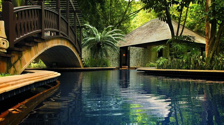 <b>Pangkor Laut Resort Pool</b>. Images powered by <a href="https://leonardo.com/" title="Leonardo Worldwide" target="_blank">Leonardo</a>.