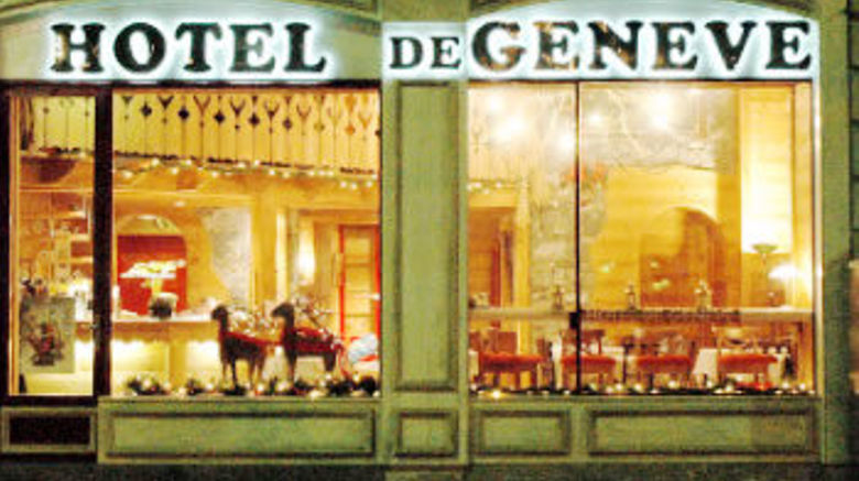 <b>Hotel de Geneve Exterior</b>. Images powered by <a href="https://leonardo.com/" title="Leonardo Worldwide" target="_blank">Leonardo</a>.