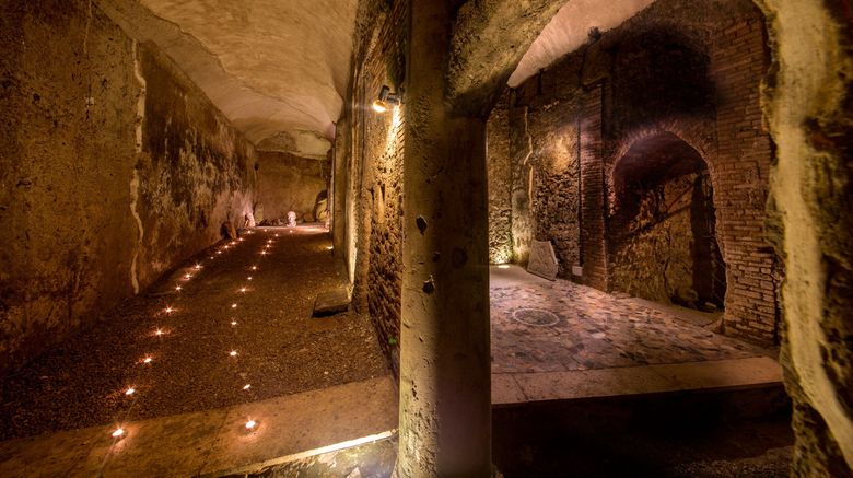 <b>The Inn at the Roman Forum Lobby</b>. Images powered by <a href="https://www.leonardoworldwide.com/" title="Leonardo Worldwide" target="_blank">Leonardo</a>.