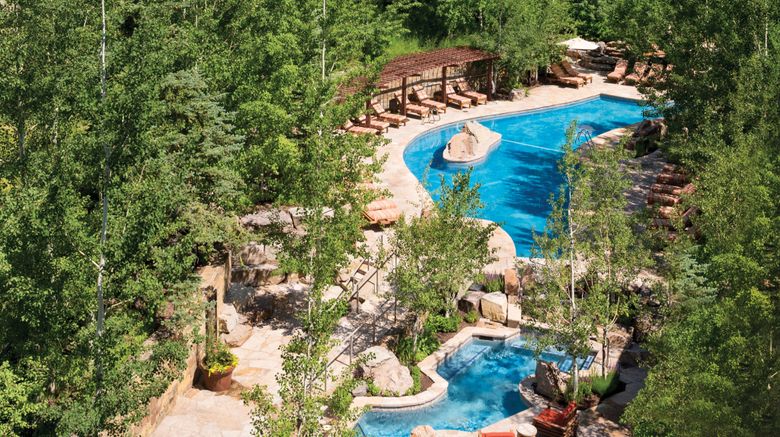 <b>Four Seasons Resort Jackson Hole Pool</b>. Images powered by <a href="https://leonardo.com/" title="Leonardo Worldwide" target="_blank">Leonardo</a>.
