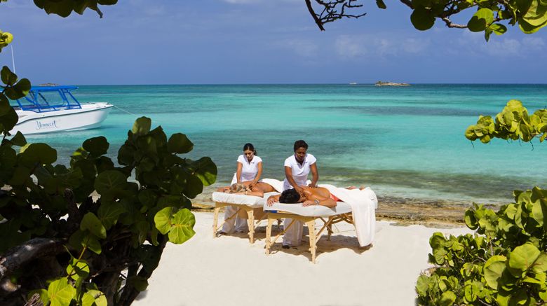<b>Jumby Bay Island, Oetker Collection Spa</b>. Images powered by <a href="https://leonardo.com/" title="Leonardo Worldwide" target="_blank">Leonardo</a>.