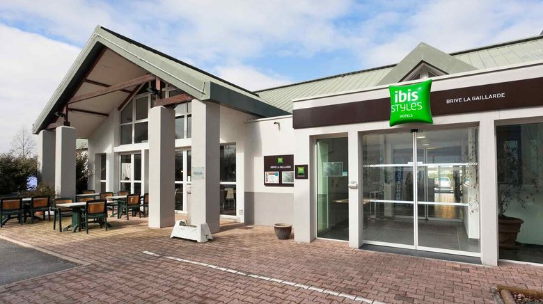 Ibis Styles Brive Ouest Exterior. Images powered by <a href="http://www.leonardo.com" target="_blank" rel="noopener">Leonardo</a>.