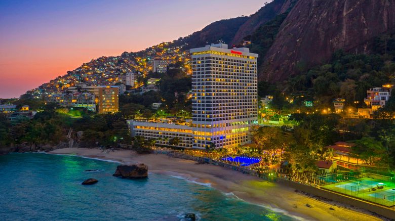 <b>Sheraton Grand Rio Hotel & Resort Exterior</b>. Images powered by <a href="https://leonardo.com/" title="Leonardo Worldwide" target="_blank">Leonardo</a>.
