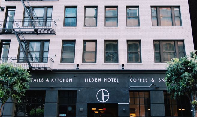 Tilden Hotel Exterior