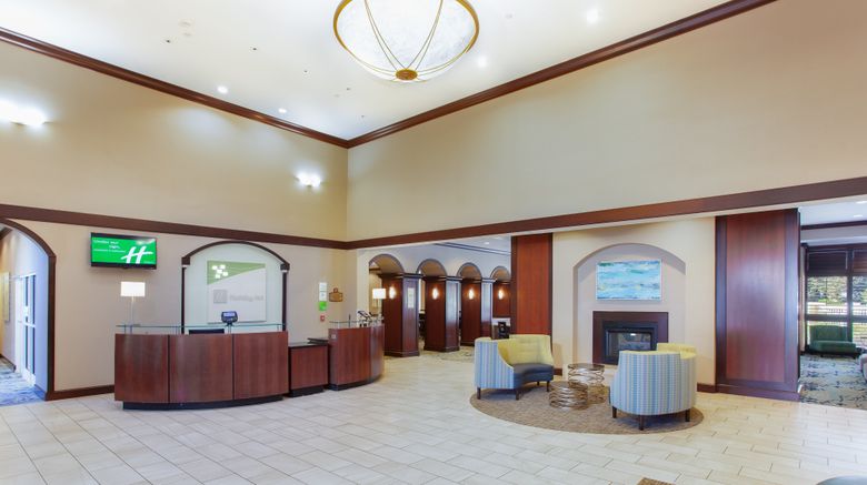 <b>Holiday Inn Hotel & Suites Lobby</b>. Images powered by <a href="https://leonardo.com/" title="Leonardo Worldwide" target="_blank">Leonardo</a>.