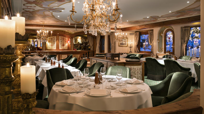 <b>Hotel de Charme Les Airelles Restaurant</b>. Images powered by <a href="https://leonardo.com/" title="Leonardo Worldwide" target="_blank">Leonardo</a>.