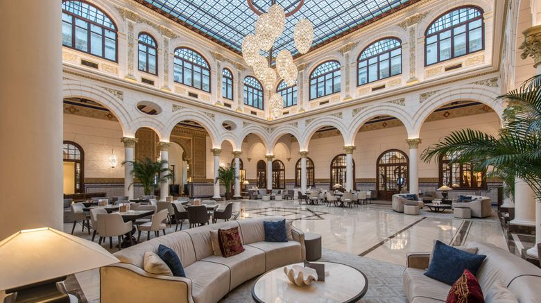 <b>Gran Hotel Miramar Lobby</b>. Images powered by <a href="https://leonardo.com/" title="Leonardo Worldwide" target="_blank">Leonardo</a>.