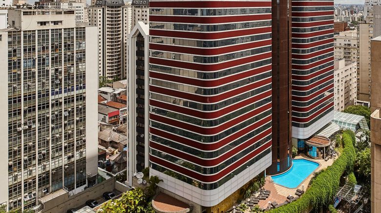 Renaissance Sao Paulo Hotel Exterior. Images powered by <a href="http://www.leonardo.com" target="_blank" rel="noopener">Leonardo</a>.